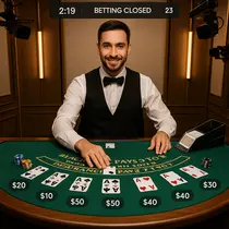Ruby Reels - Live Blackjack - Evolution Gaming