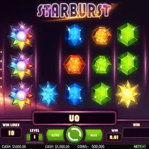 Ruby Reels - Starburst Slot Game - NetEnt