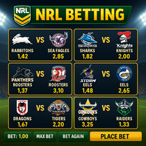 Ruby Reels - NRL Sports Betting - Live In-Play
