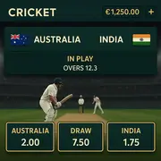 Ruby Reels - Cricket Sports Betting - Live In-Play
